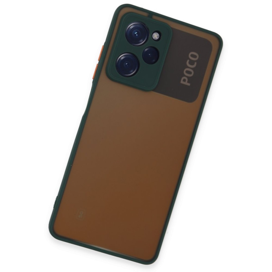Xiaomi Poco X5 Pro 5G Kılıf Montreal Silikon Kapak - Yeşil