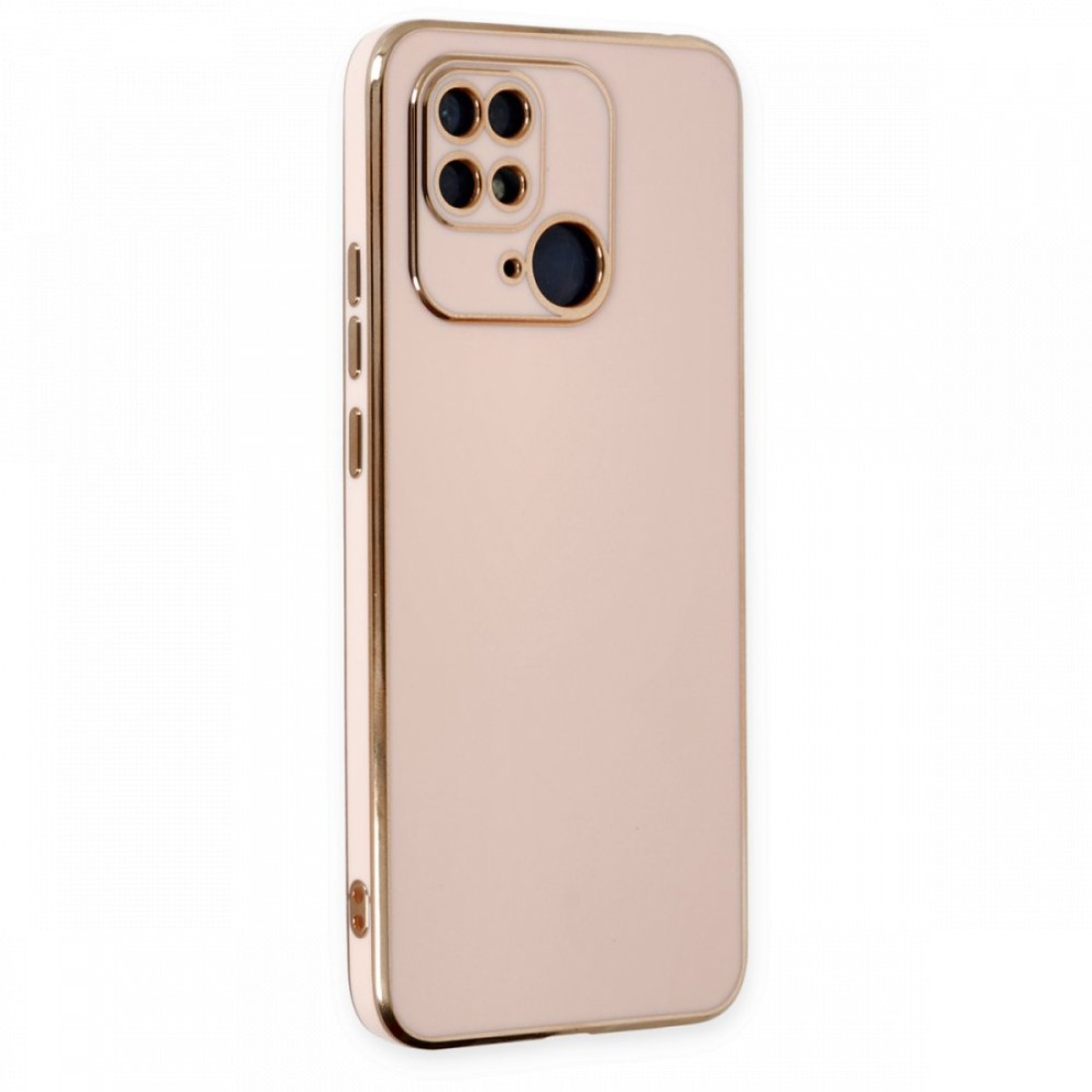 Xiaomi Poco C40 Kılıf Volet Silikon - Pembe