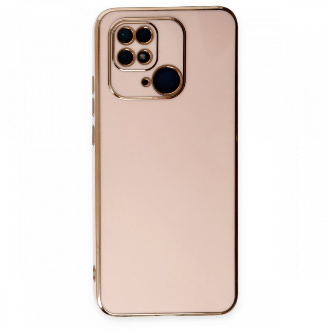 Xiaomi Poco C40 Kılıf Volet Silikon - Pembe