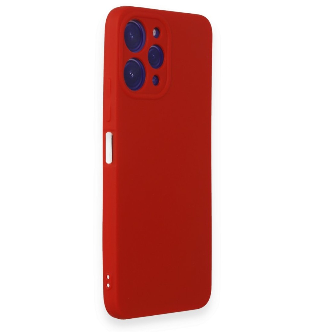 Xiaomi Redmi 12 Kılıf First Silikon - Kırmızı