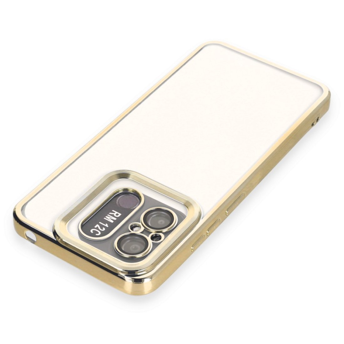 Xiaomi Redmi 12C Kılıf Slot Silikon - Gold