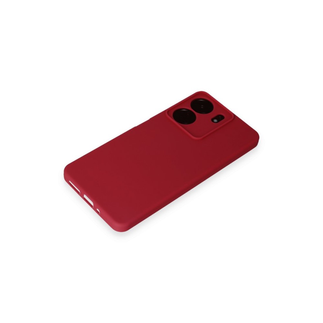 Xiaomi Redmi 13C Kılıf First Silikon - Kırmızı