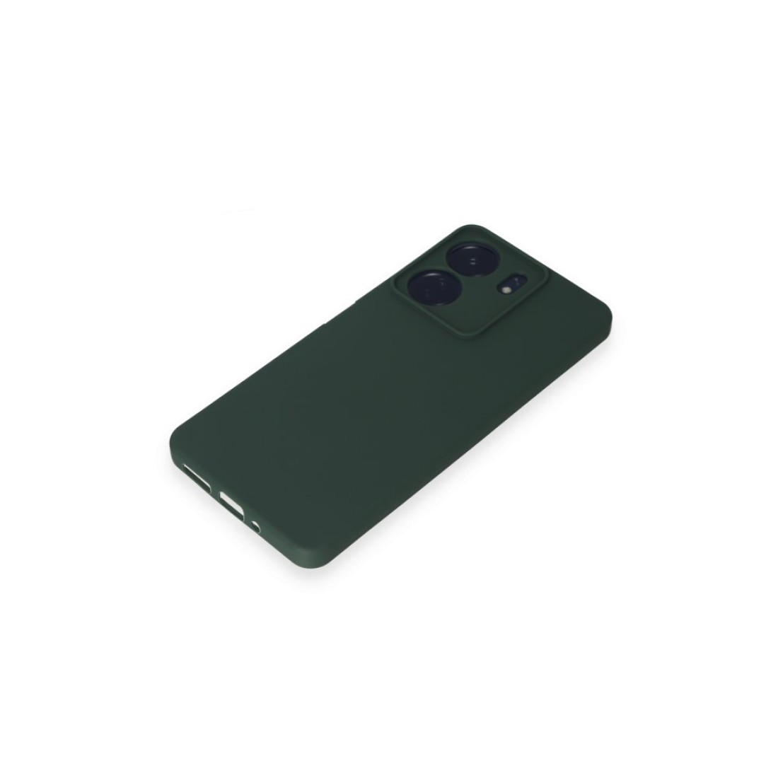 Xiaomi Redmi 13C Kılıf First Silikon - Koyu Yeşil