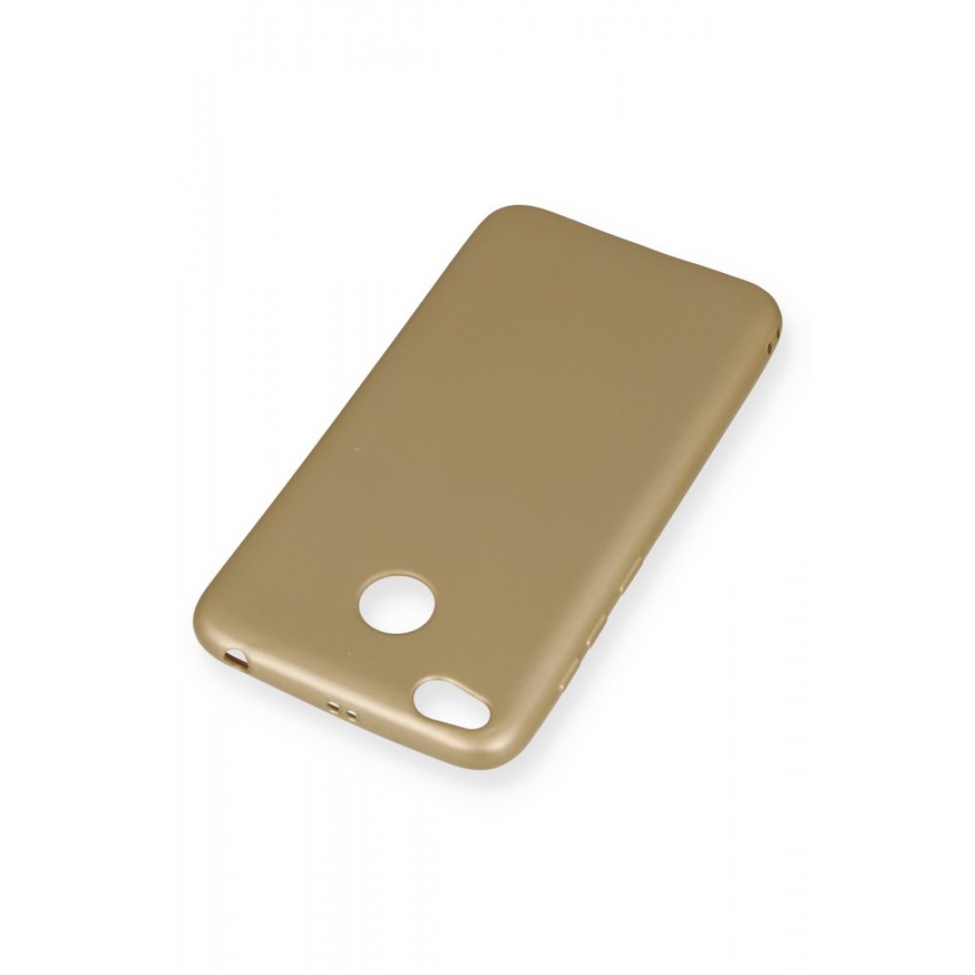 Xiaomi Redmi 4X Kılıf Premium Rubber Silikon - Gold