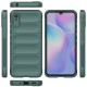 Xiaomi Redmi 9A Kılıf Optimum Silikon - Koyu Yeşil