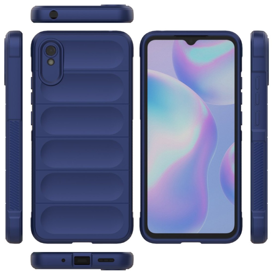 Xiaomi Redmi 9A Kılıf Optimum Silikon - Lacivert