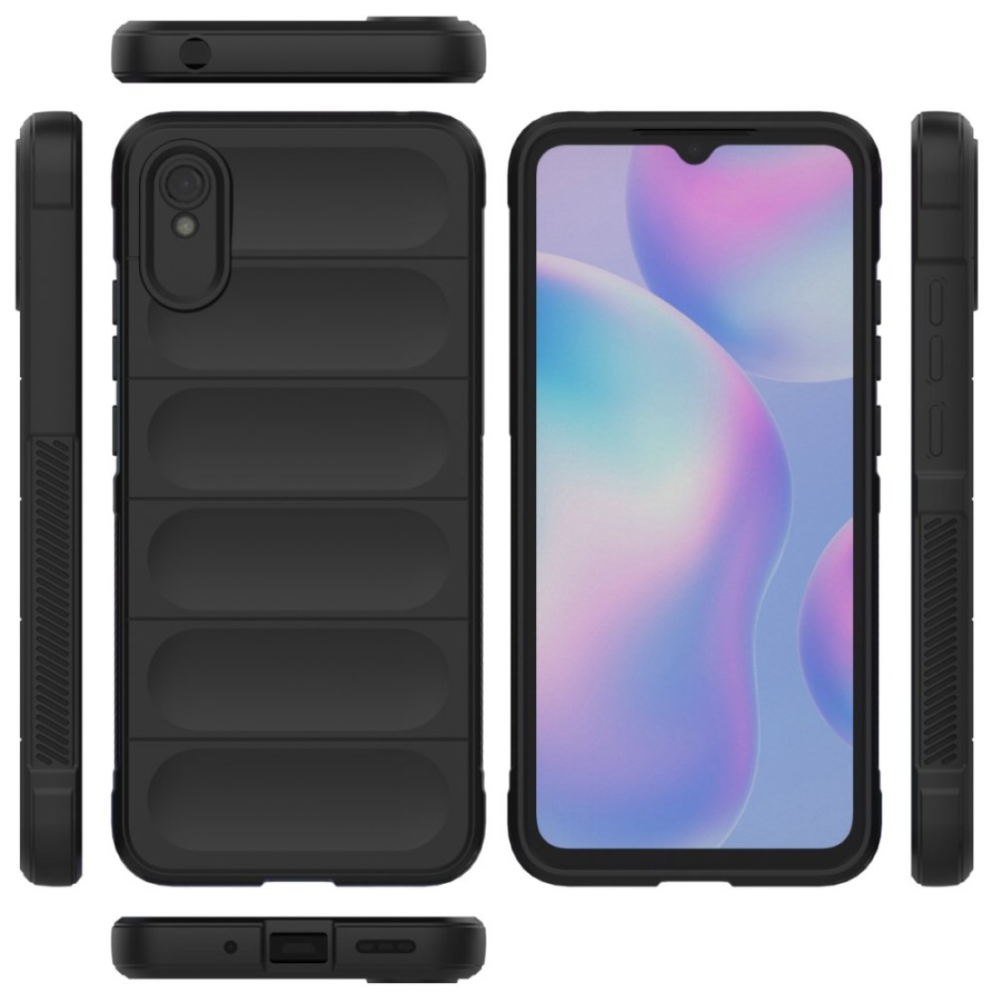 Xiaomi Redmi 9A Kılıf Optimum Silikon - Siyah