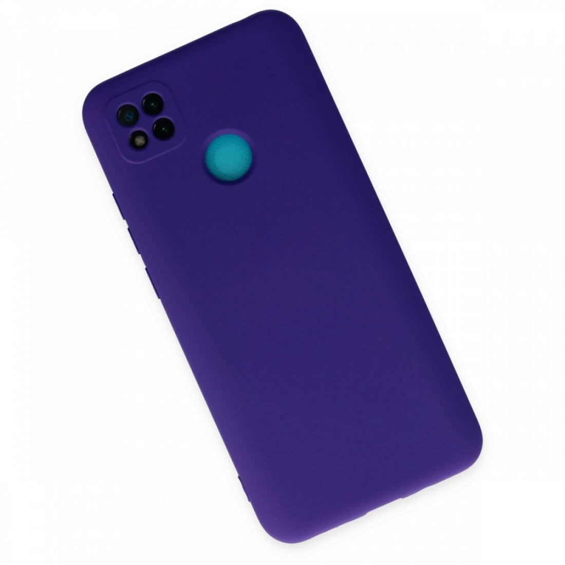 Xiaomi Redmi 9C Kılıf Nano içi Kadife  Silikon - Mor