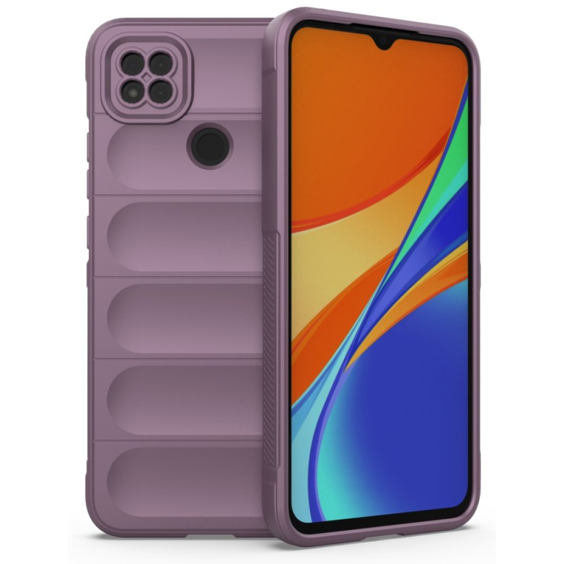 Xiaomi Redmi 9C Kılıf Optimum Silikon - Mor