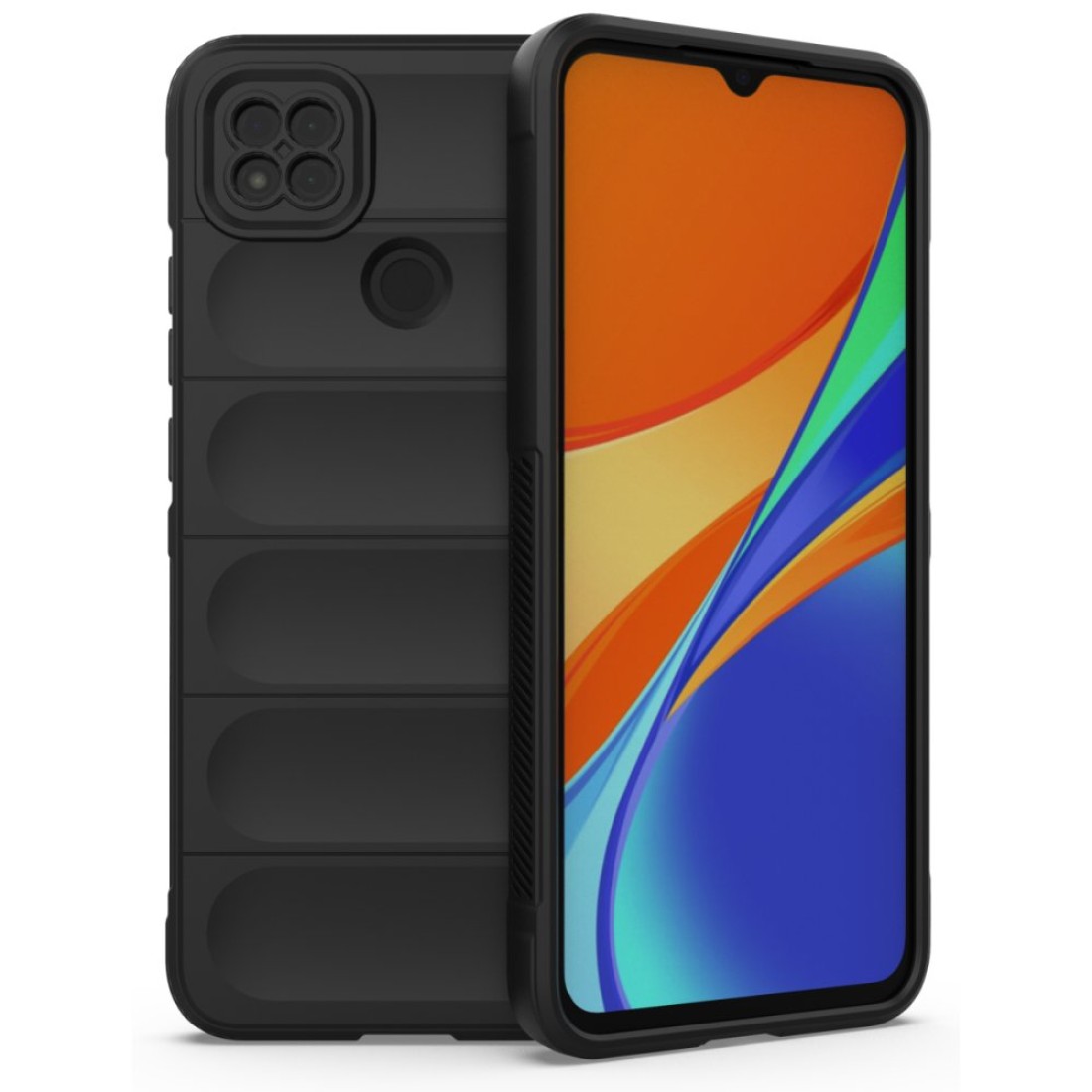 Xiaomi Redmi 9C Kılıf Optimum Silikon - Siyah