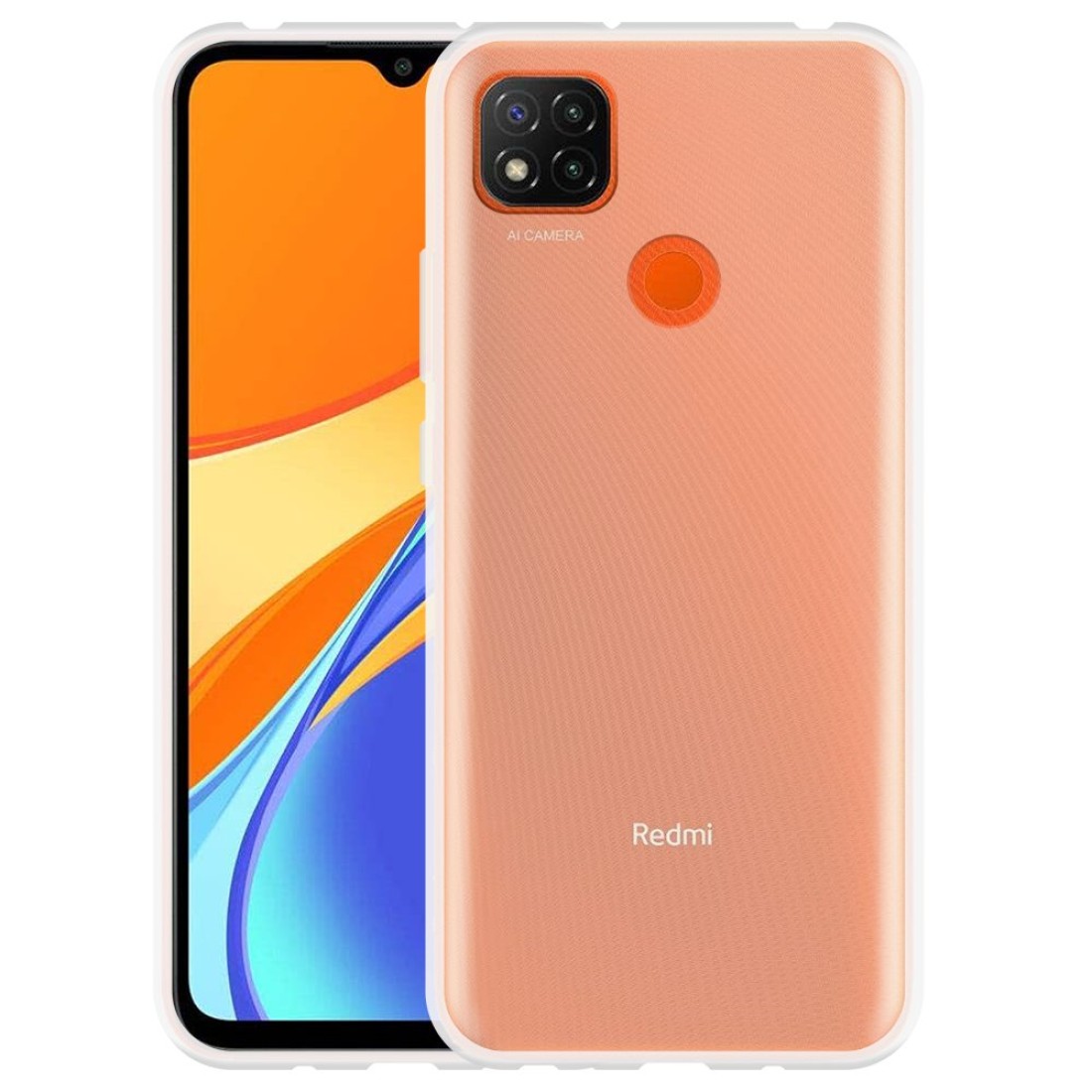 Xiaomi Redmi 9C Kılıf Lüx Şeffaf Silikon