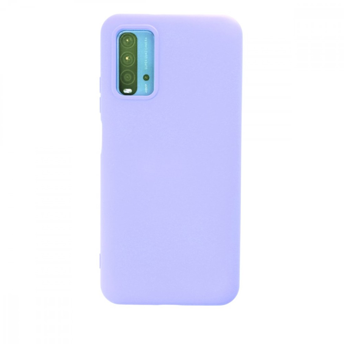 Xiaomi Redmi 9T Kılıf Nano içi Kadife  Silikon - Lila