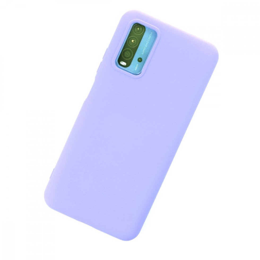 Xiaomi Redmi 9T Kılıf Nano içi Kadife  Silikon - Lila