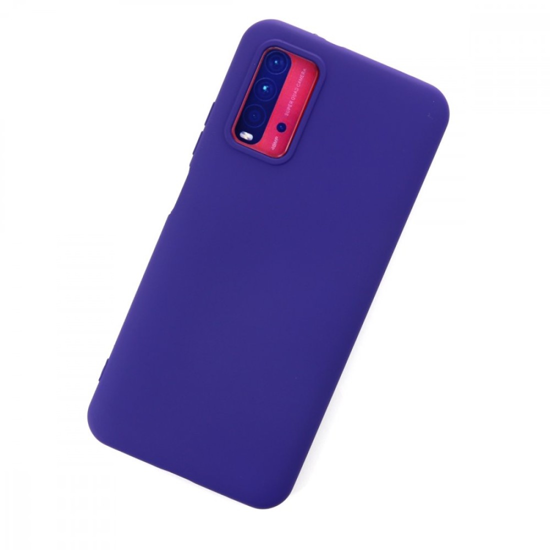 Xiaomi Redmi 9T Kılıf Nano içi Kadife  Silikon - Mor