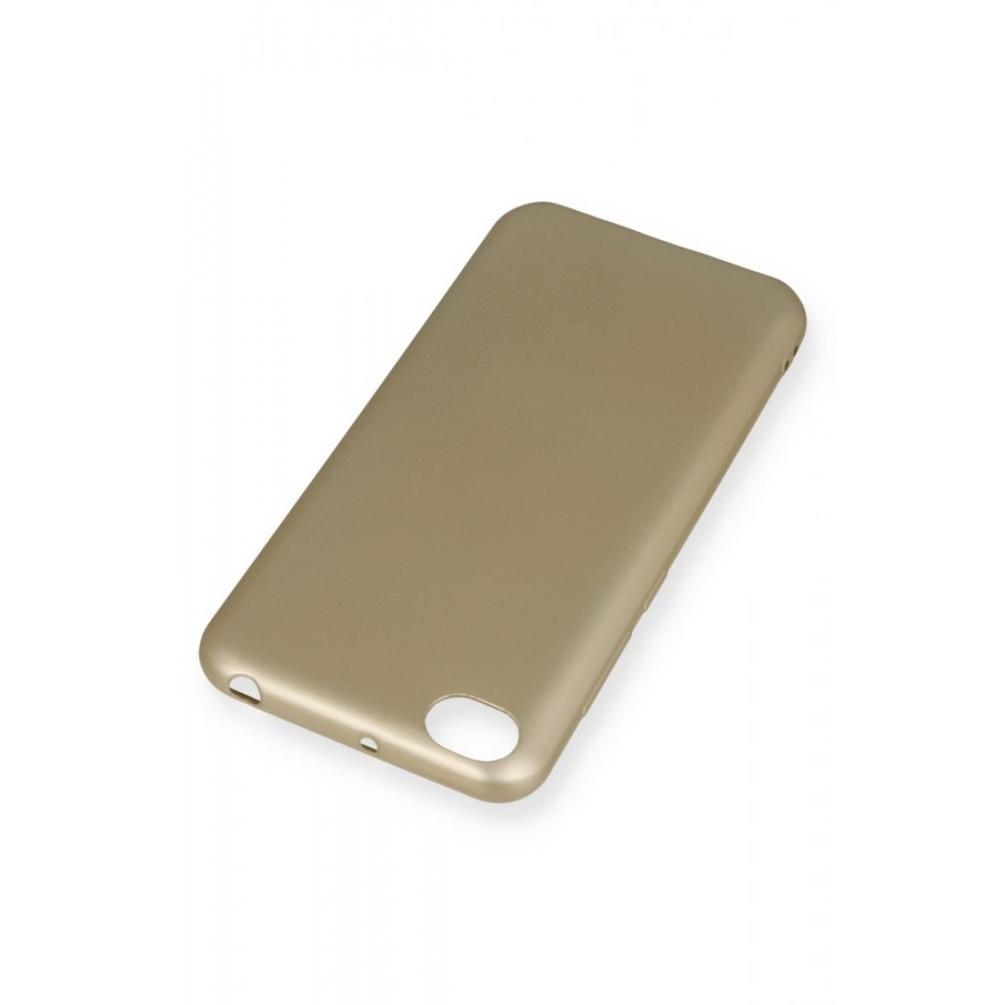 Xiaomi Redmi Go Kılıf Premium Rubber Silikon - Gold