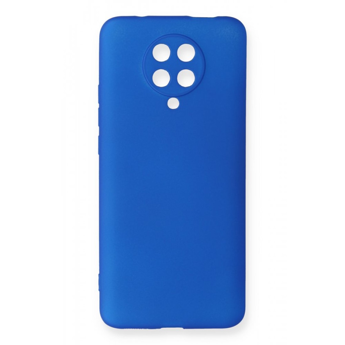 Xiaomi Pocophone F2 Pro Kılıf Premium Rubber Silikon - Mavi