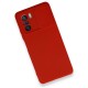 Xiaomi Redmi K40 Kılıf Color Lens Silikon - Kırmızı