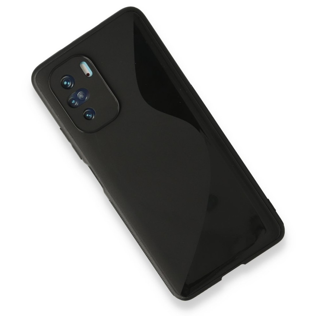 Xiaomi Redmi K40 Kılıf S Silikon - Siyah