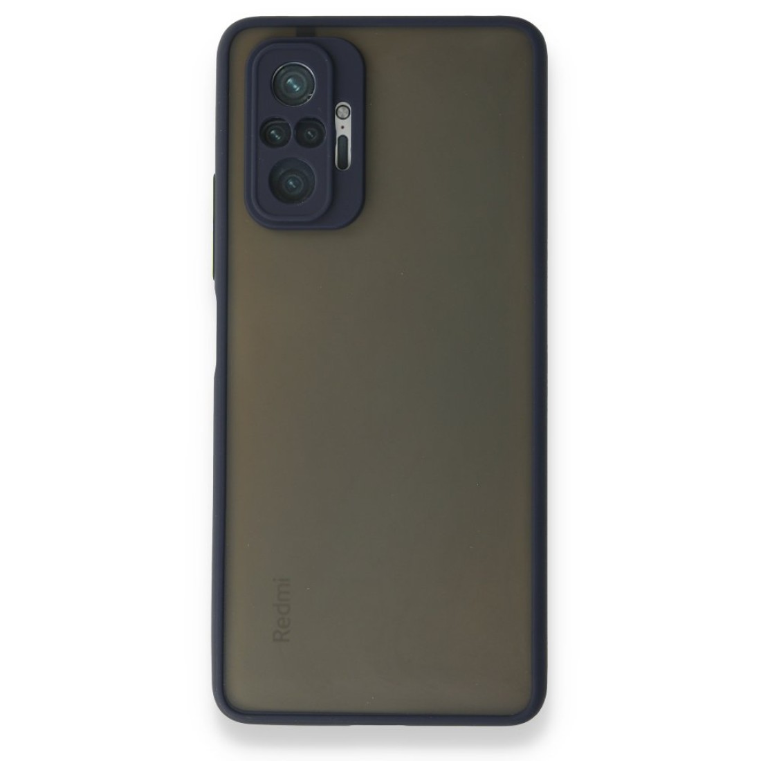 Xiaomi Redmi Note 10 Pro Kılıf Montreal Silikon Kapak - Lacivert