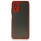 Xiaomi Redmi Note 10S Kılıf Montreal Silikon Kapak - Kırmızı