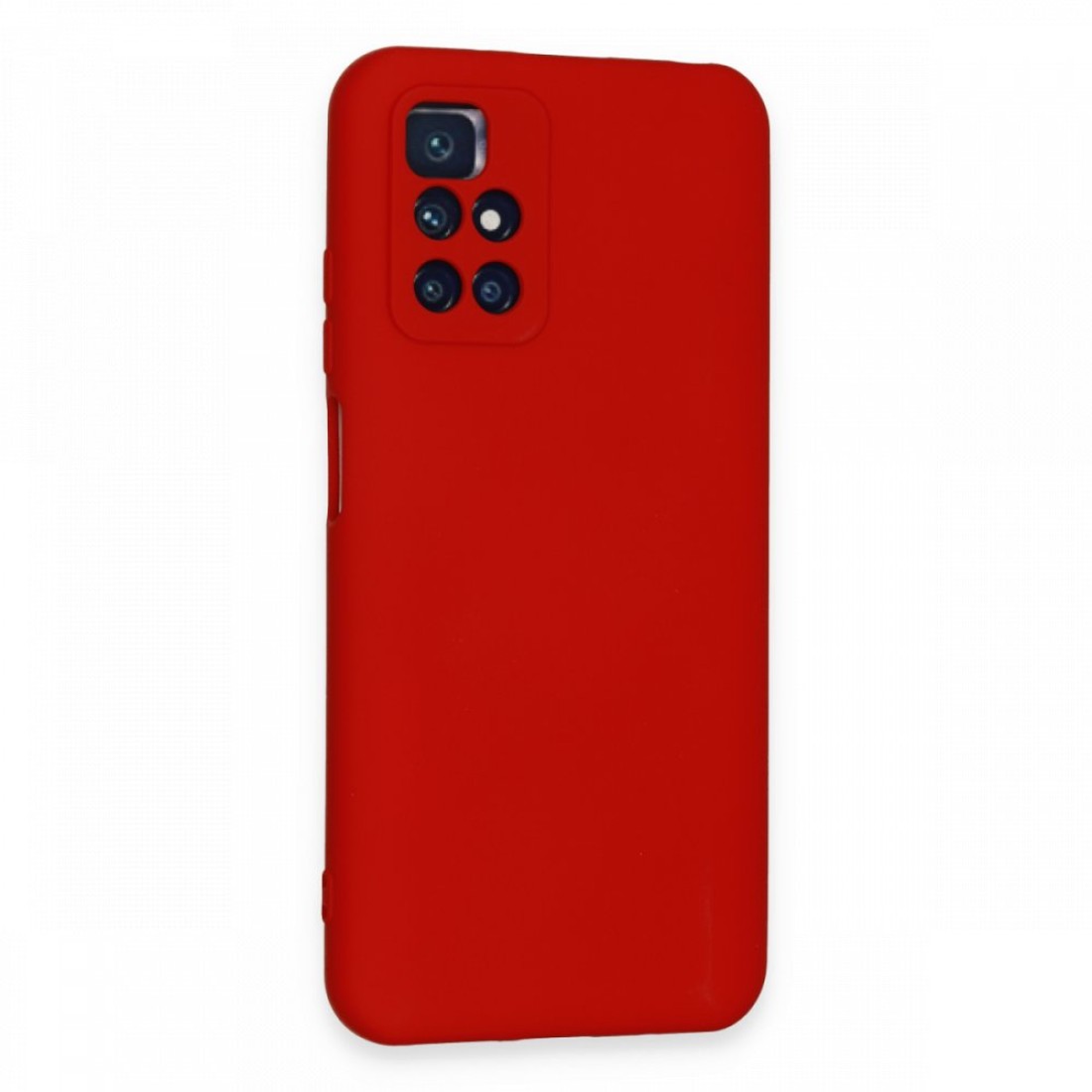 Xiaomi Redmi Note 11 4G Kılıf Nano içi Kadife  Silikon - Kırmızı