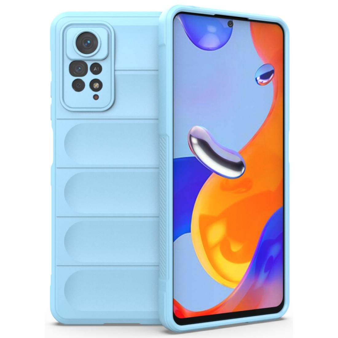 Xiaomi Redmi Note 11 Pro Kılıf Optimum Silikon - Sky Blue