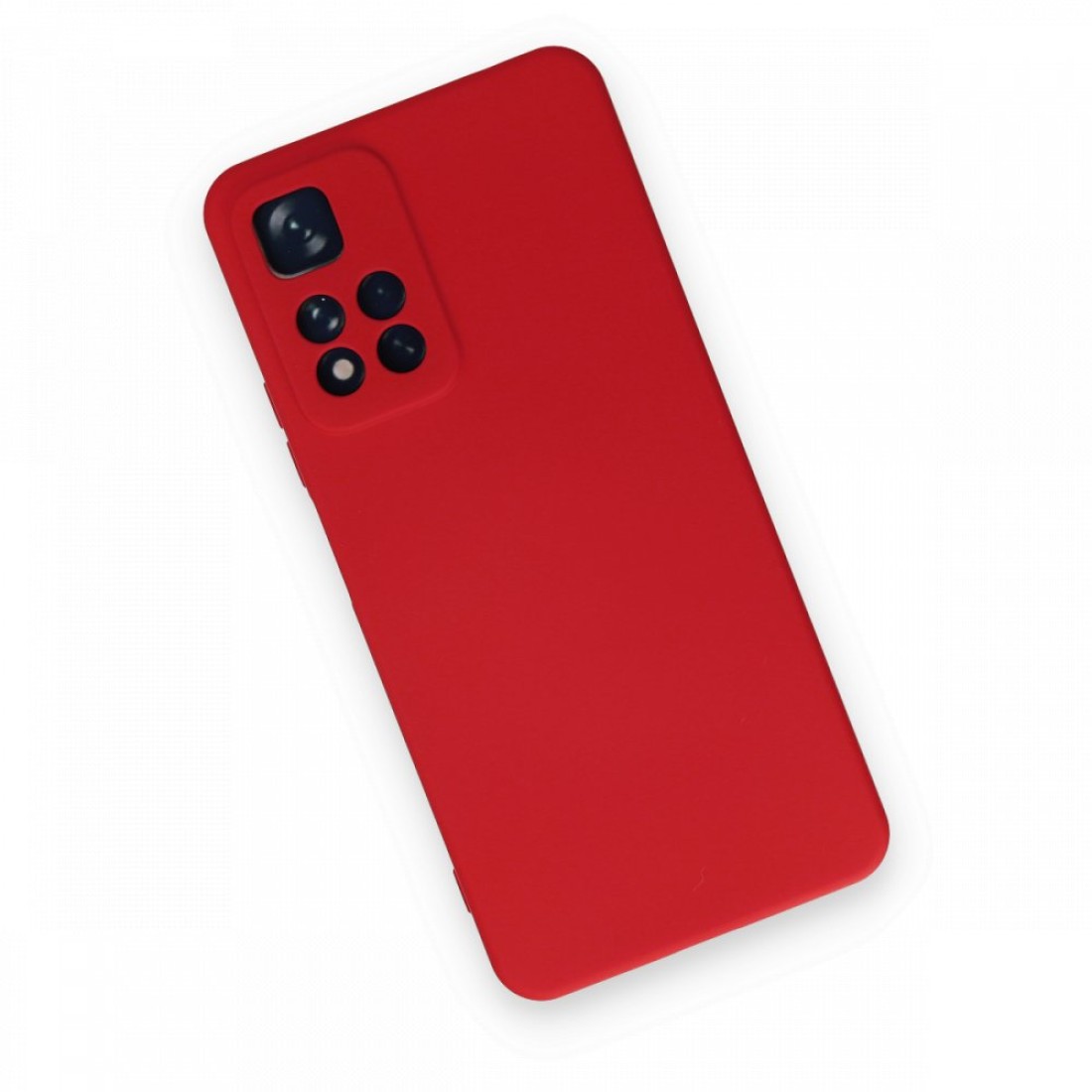 Xiaomi Redmi Note 11 Pro Plus 5G Kılıf Nano içi Kadife  Silikon - Kırmızı