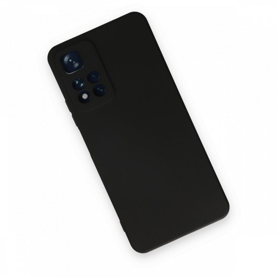 Xiaomi Redmi Note 11 Pro Plus 5G Kılıf Nano içi Kadife  Silikon - Siyah