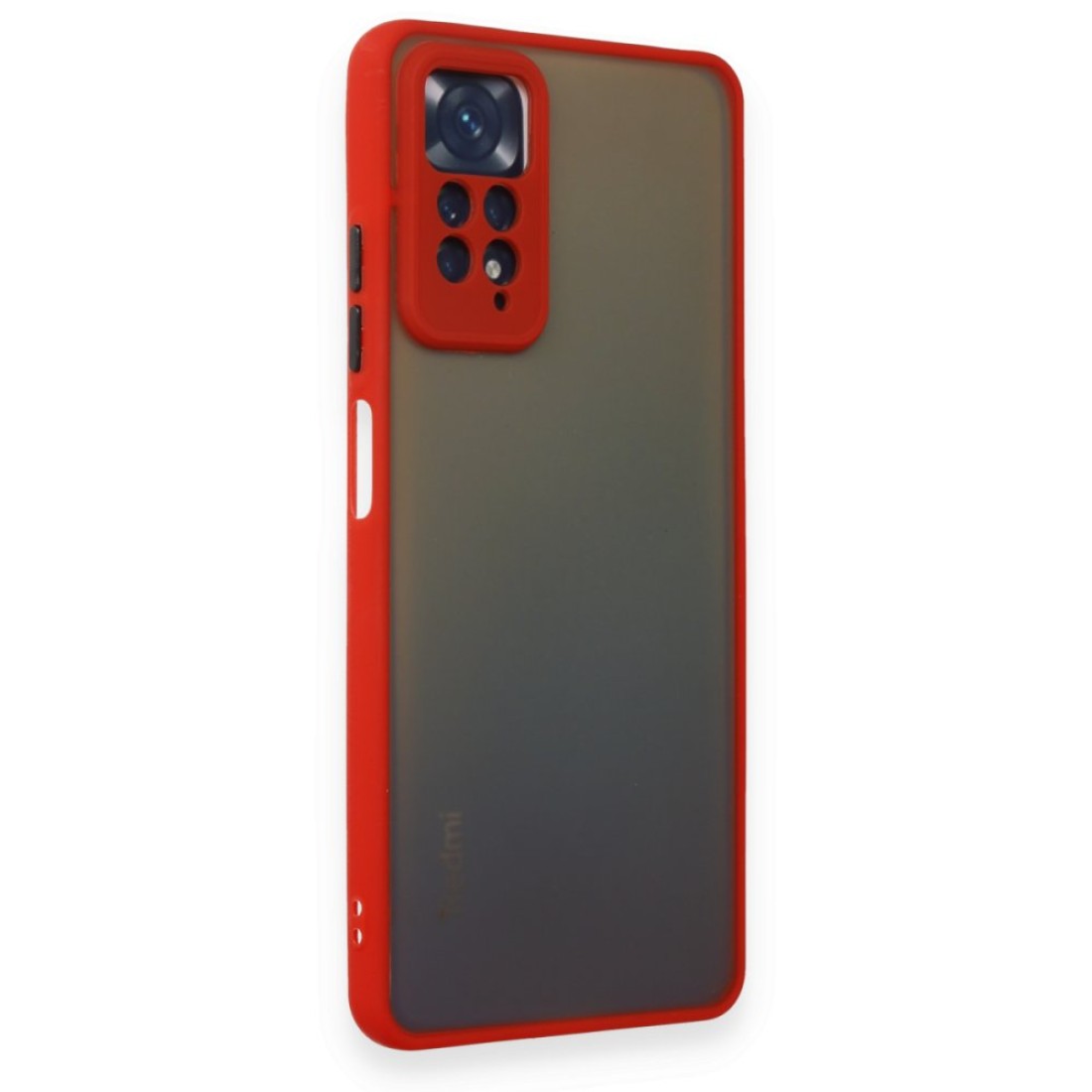 Xiaomi Redmi Note 12 Pro 4G Kılıf Montreal Silikon Kapak - Kırmızı