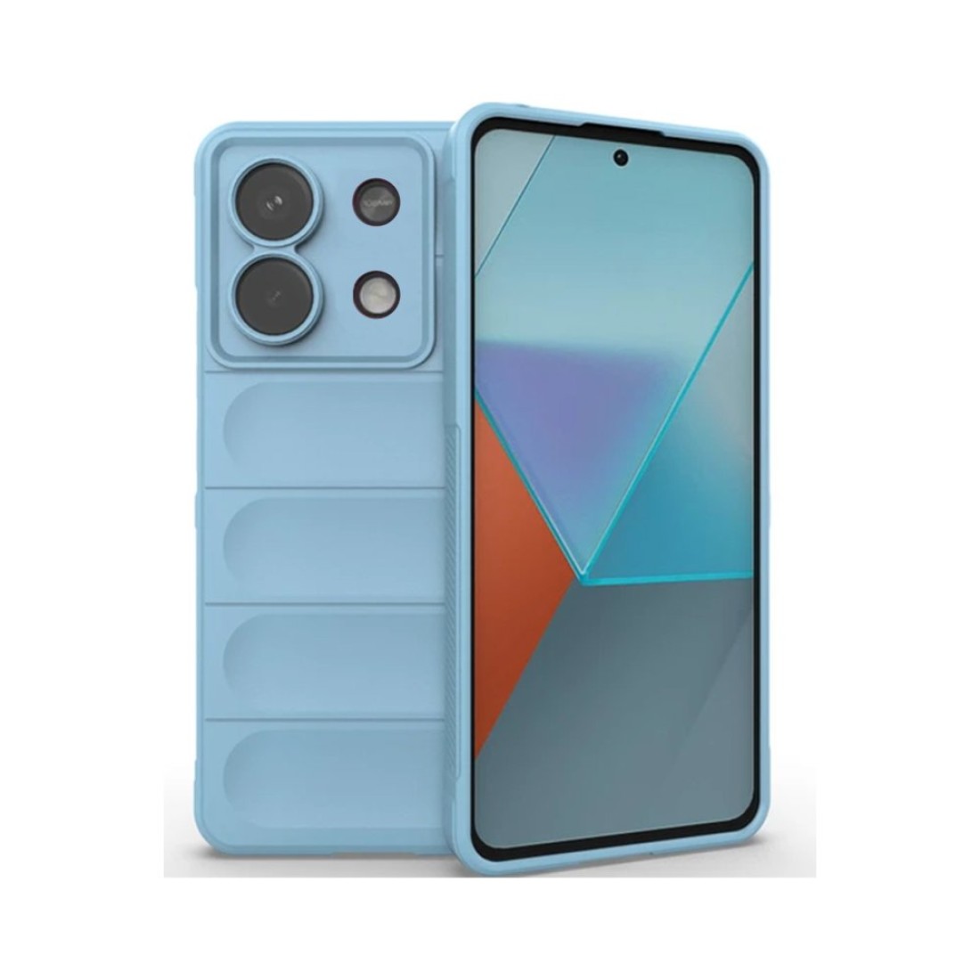 Xiaomi Redmi Note 13 Pro 5G Kılıf Optimum Silikon - Sky Blue