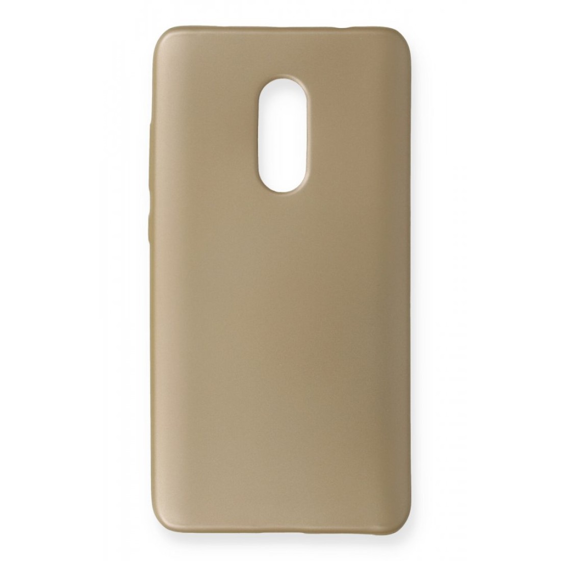 Xiaomi Redmi Note 4 Kılıf Premium Rubber Silikon - Gold