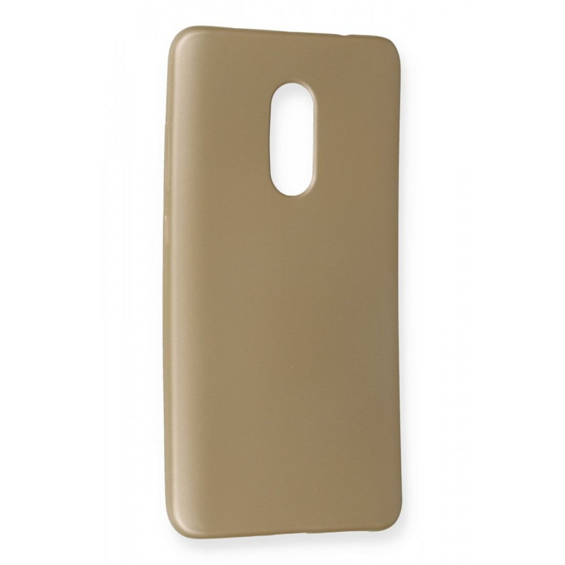 Xiaomi Redmi Note 4 Kılıf Premium Rubber Silikon - Gold