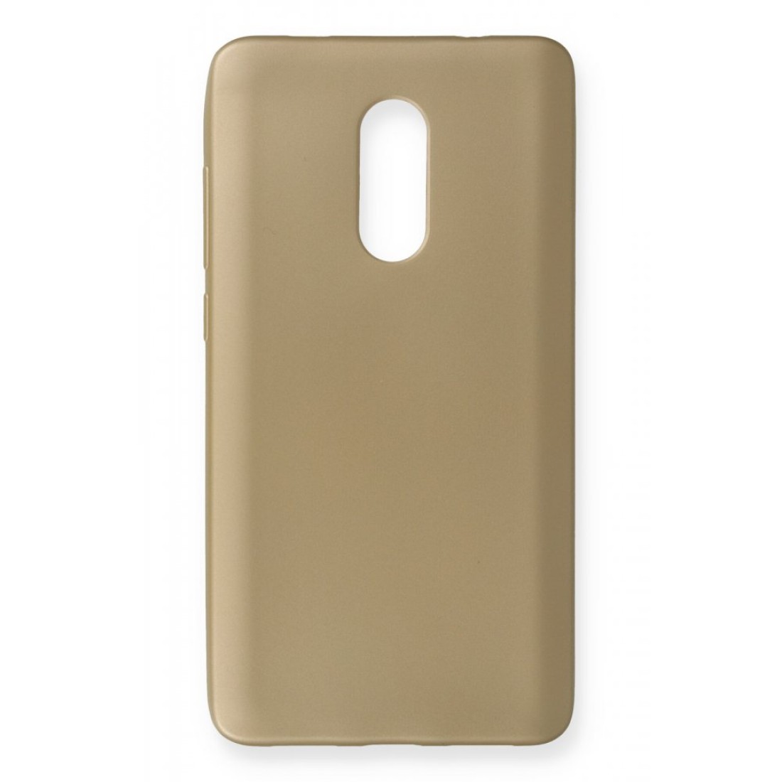 Xiaomi Redmi Note 4X Kılıf Premium Rubber Silikon - Gold