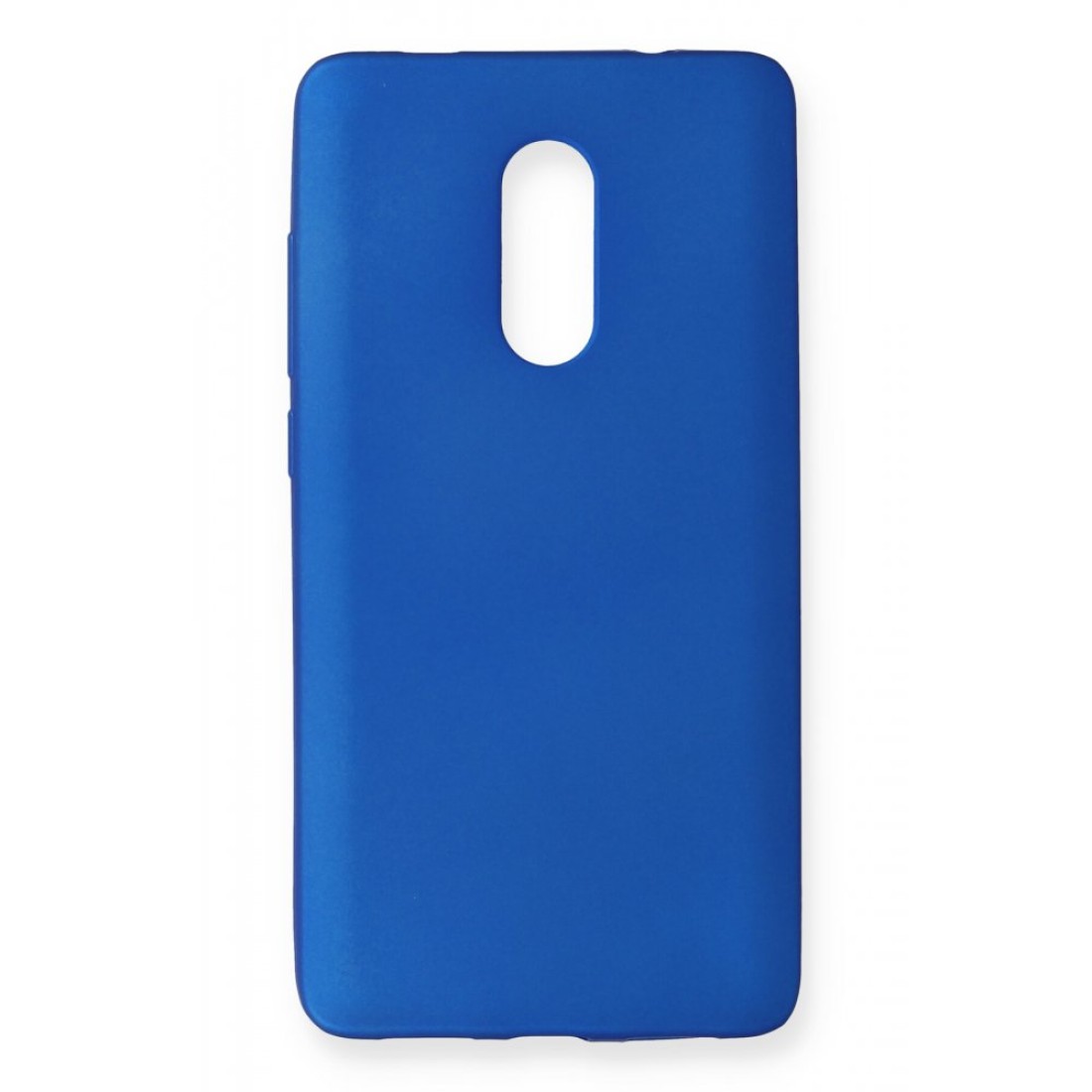 Xiaomi Redmi Note 4X Kılıf Premium Rubber Silikon - Mavi