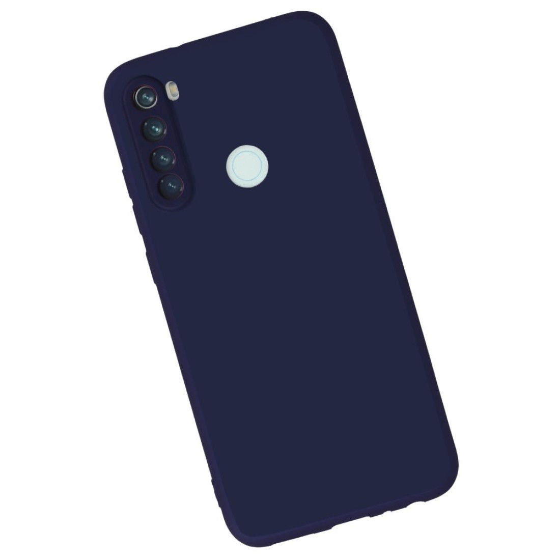 Xiaomi Redmi Note 8 Kılıf First Silikon - Lacivert