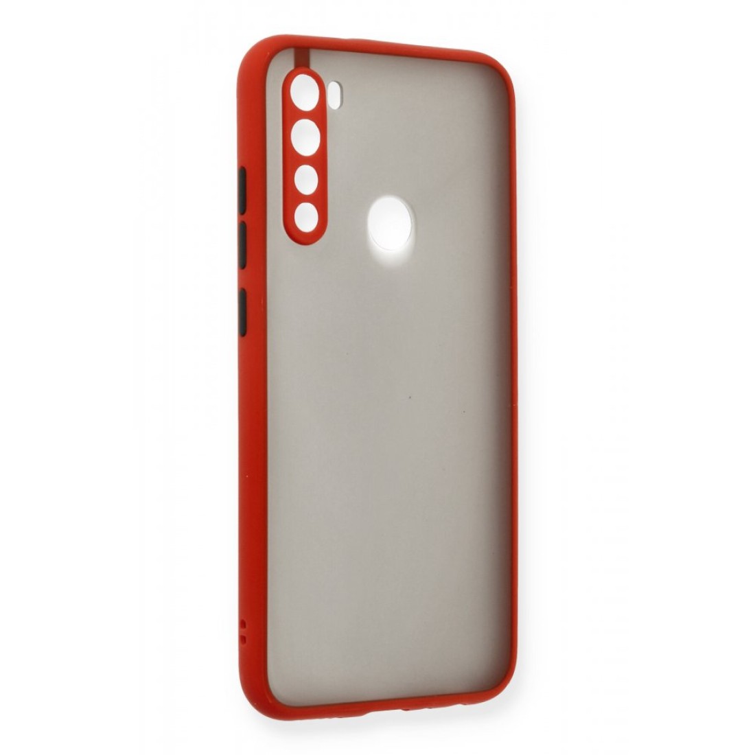 Xiaomi Redmi Note 8 Kılıf Montreal Silikon Kapak - Kırmızı