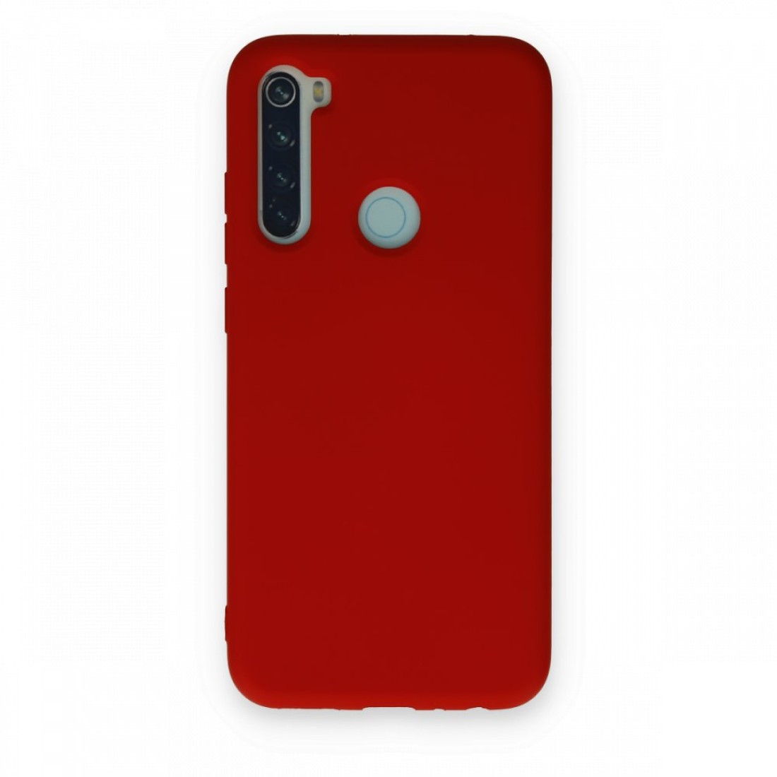Xiaomi Redmi Note 8 Kılıf Nano içi Kadife  Silikon - Kırmızı