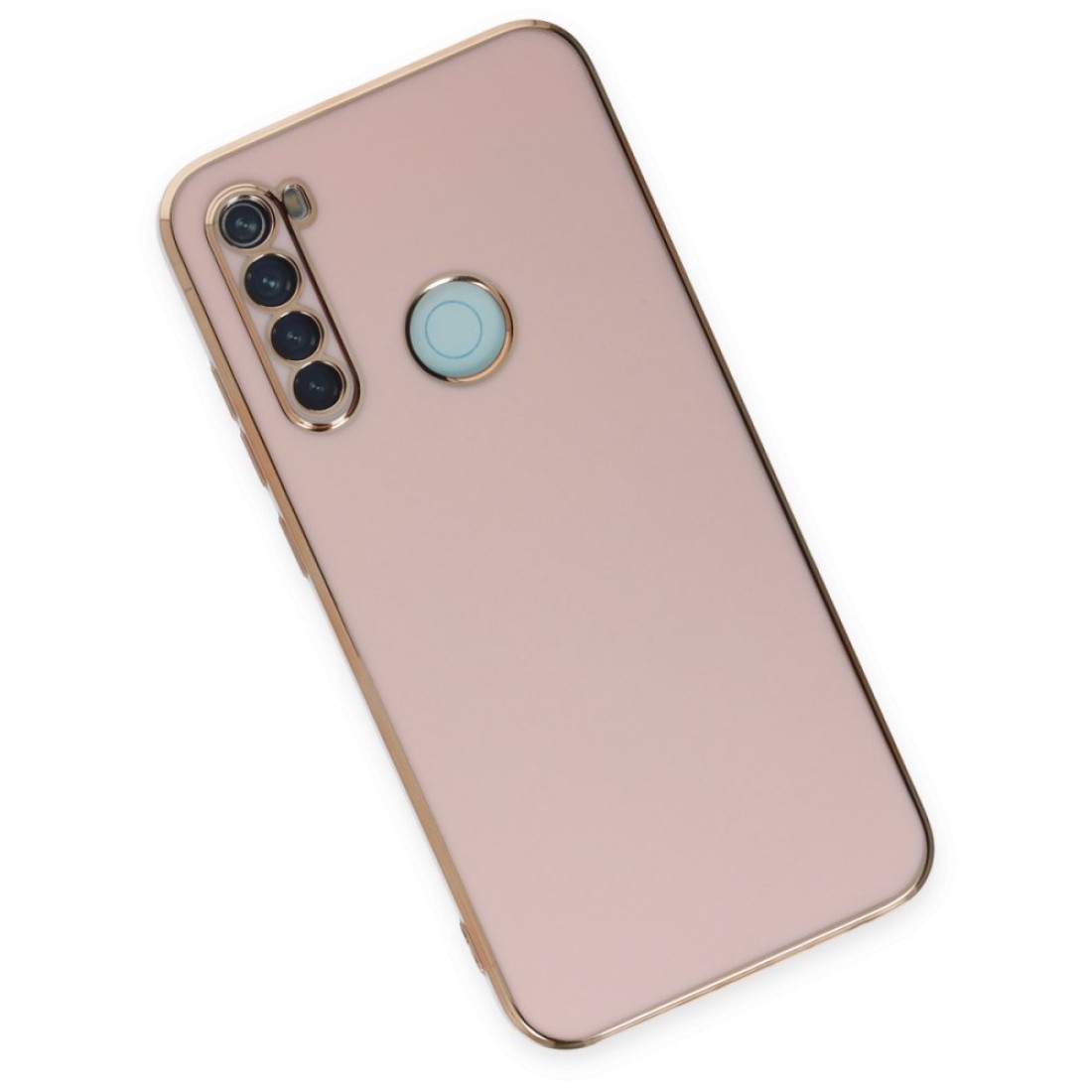 Xiaomi Redmi Note 8 Kılıf Volet Silikon - Pembe