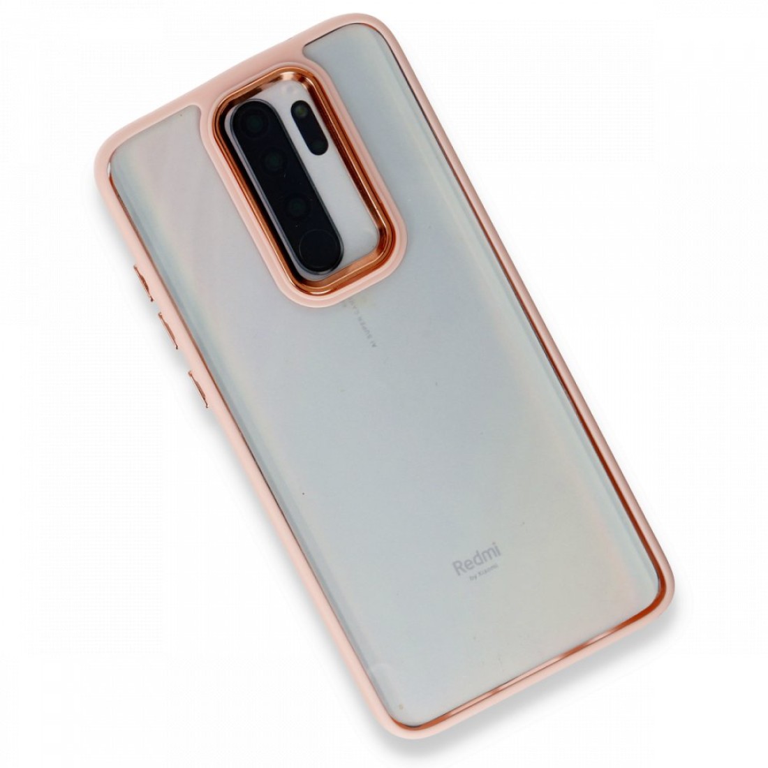 Xiaomi Redmi Note 8 Pro Kılıf Dora Kapak - Pudra