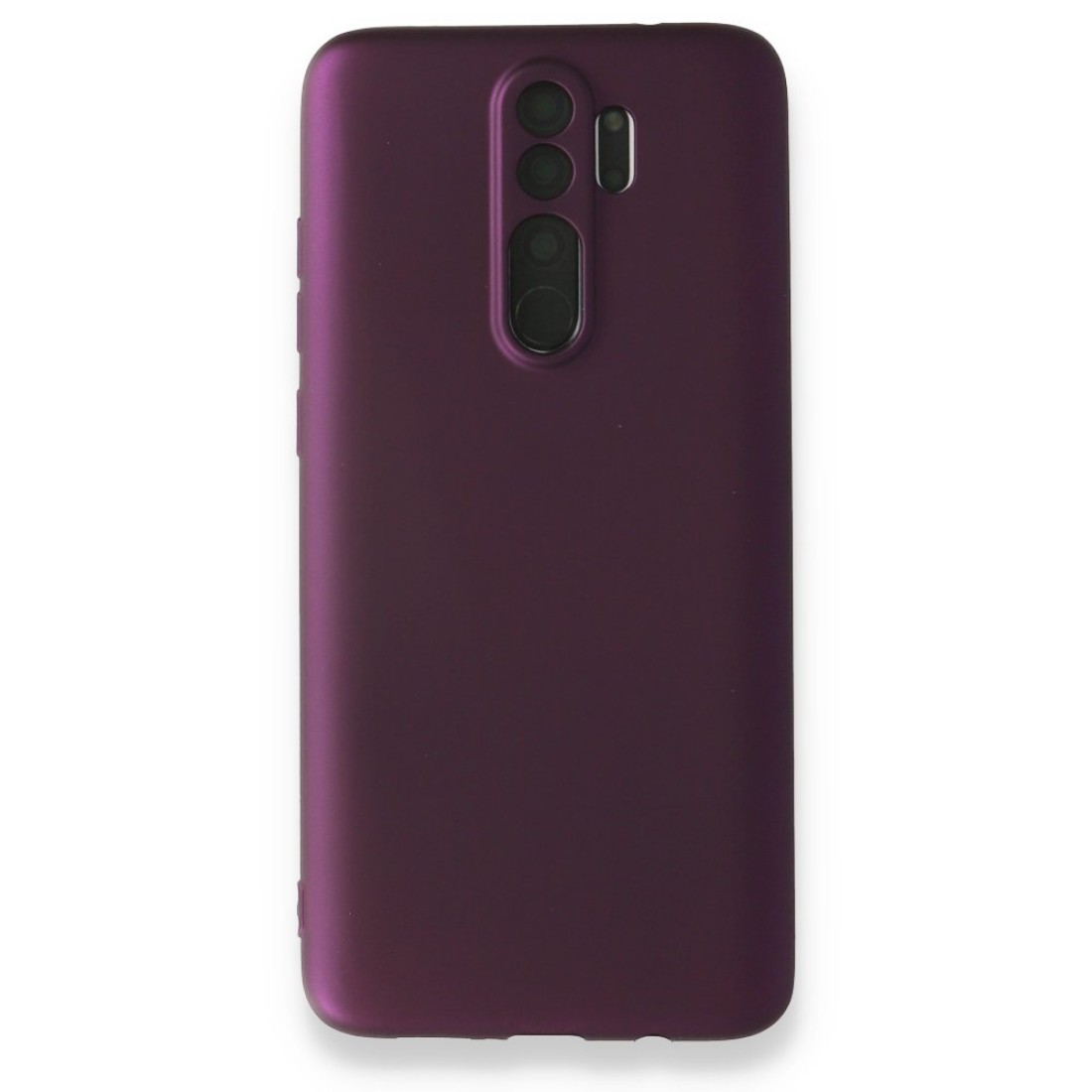 Xiaomi Redmi Note 8 Pro Kılıf Premium Rubber Silikon - Mürdüm