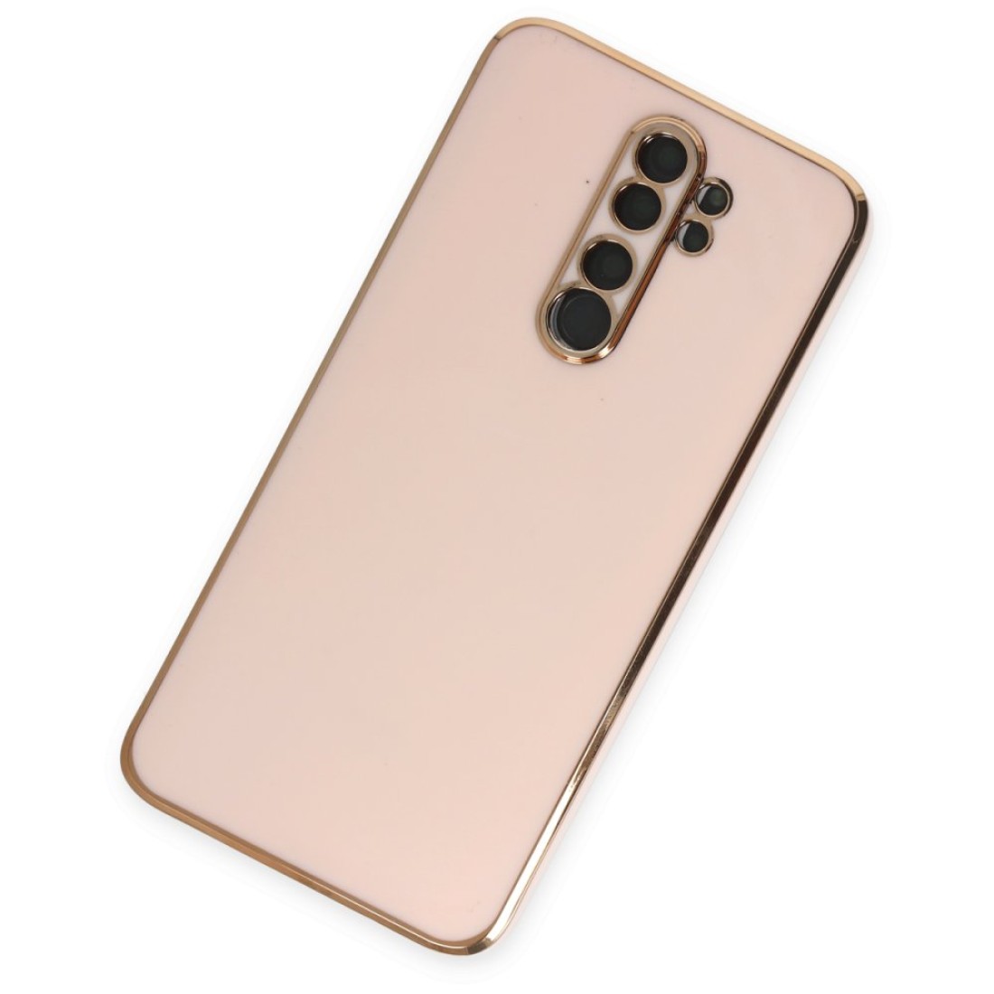 Xiaomi Redmi Note 8 Pro Kılıf Volet Silikon - Pembe