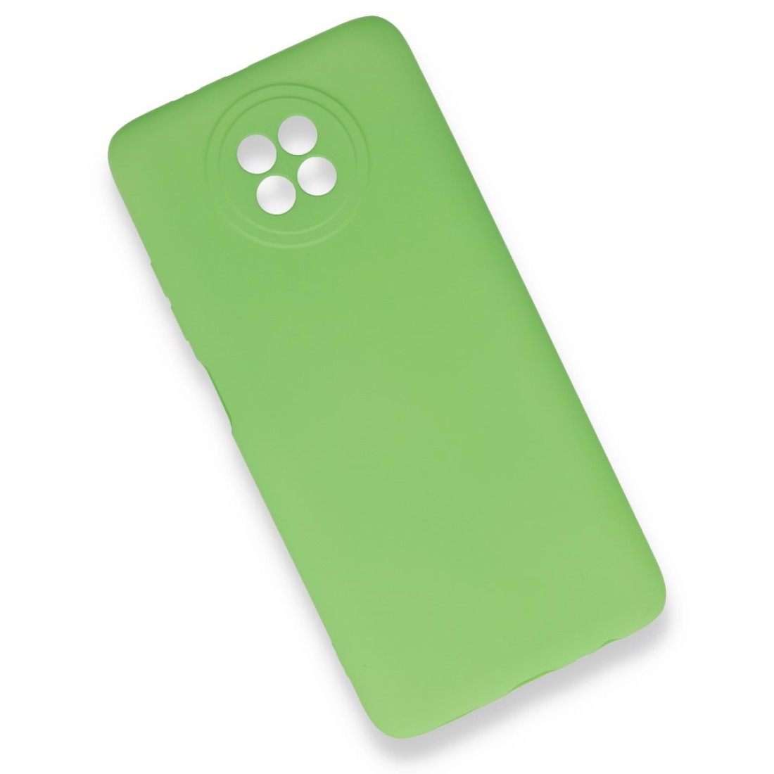 Xiaomi Redmi Note 9 5G Kılıf Premium Rubber Silikon - Yeşil