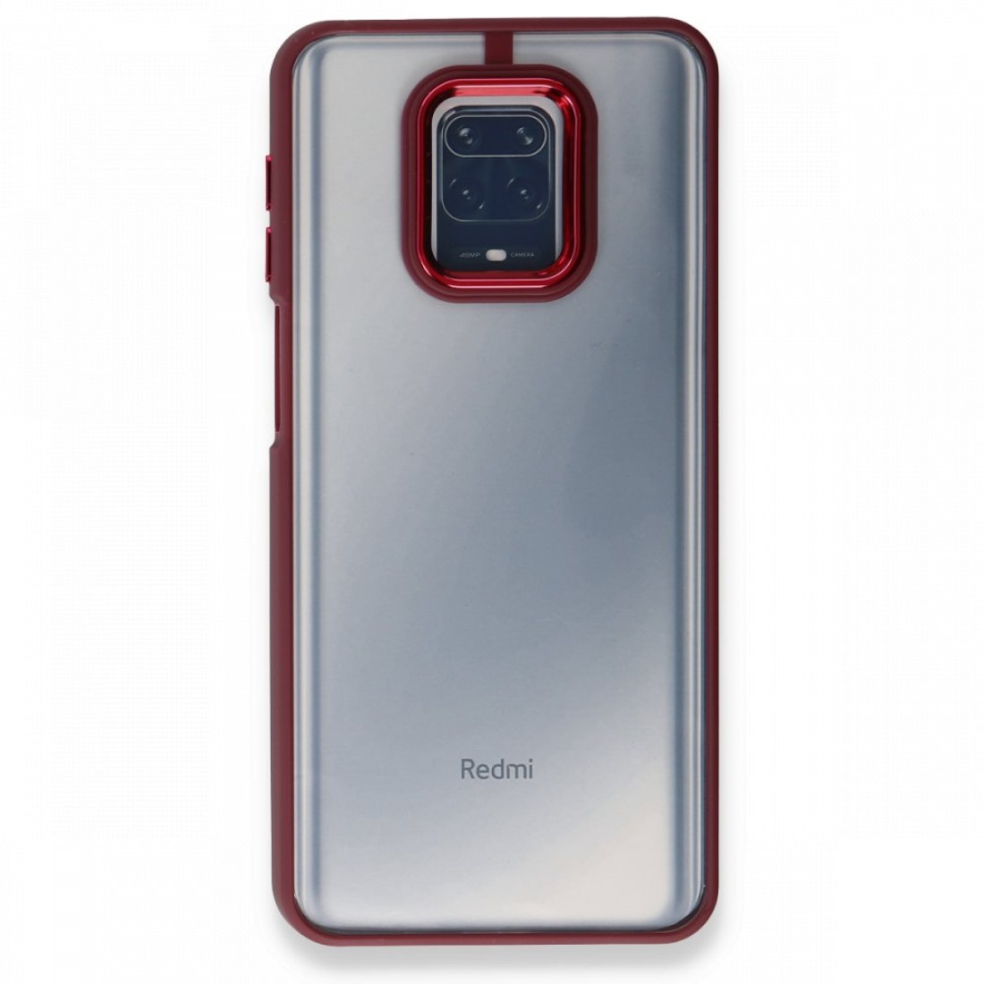 Xiaomi Redmi Note 9S Kılıf Dora Kapak - Kırmızı