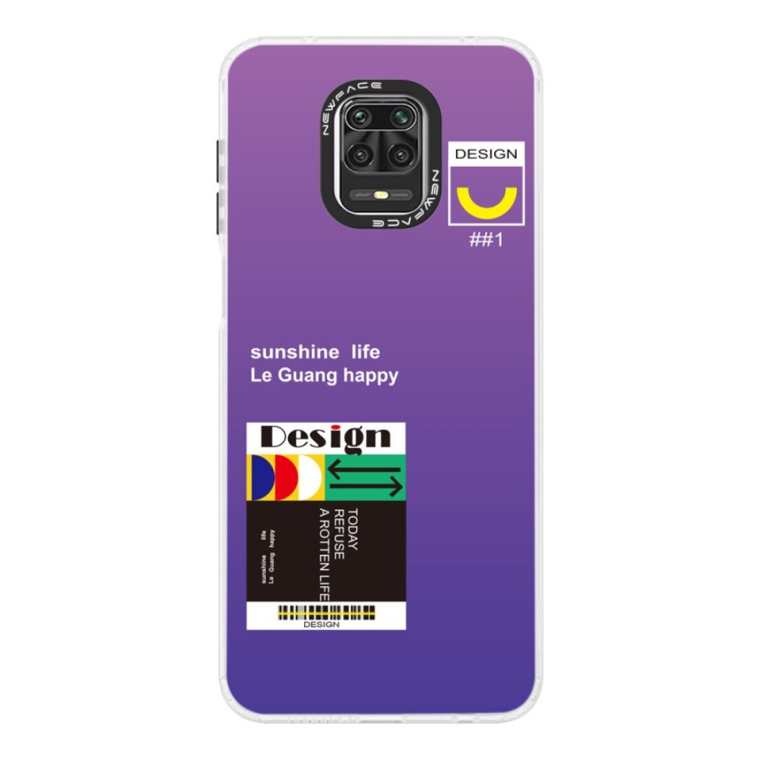 Xiaomi Redmi Note 9S Kılıf Estoril Desenli Kapak - Estoril - 4