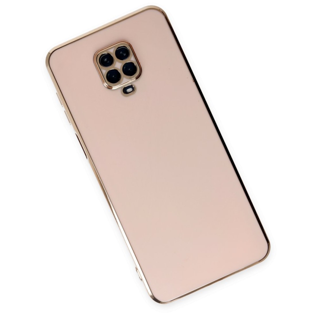 Xiaomi Redmi Note 9S Kılıf Volet Silikon - Pembe