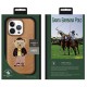 Santa Barbara Polo Racquet Club Apple iPhone 13 Pro Crete Deri Kapak - Kırmızı