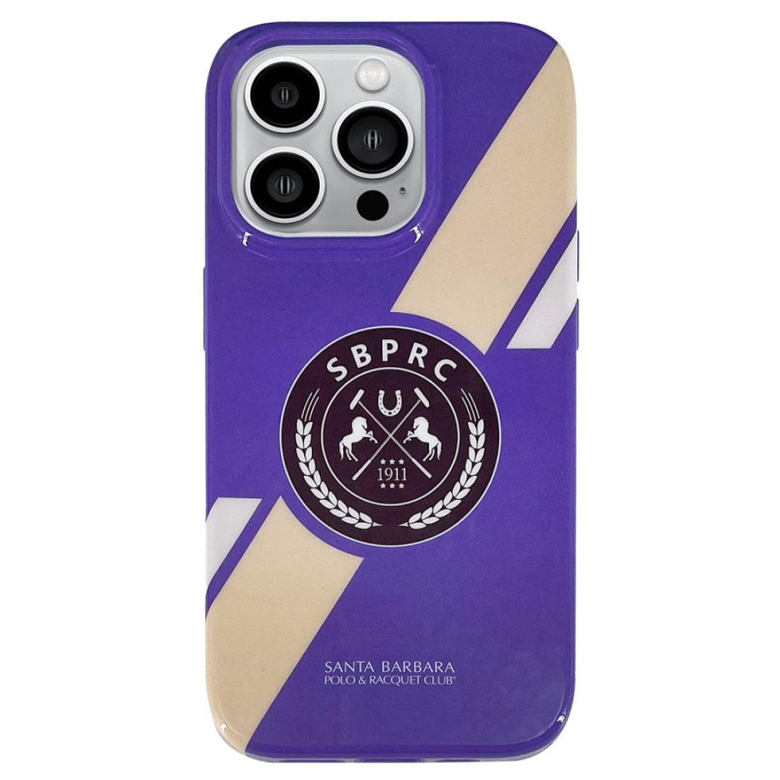 Santa Barbara Polo Racquet Club Apple iPhone 14 Pro Alden Kapak - Mor