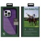 Santa Barbara Polo Racquet Club Apple iPhone 14 Pro Clyde Stand Kapak - Mor